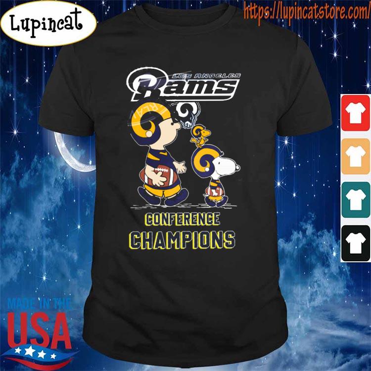 Snoopy Peanuts Los Angeles Rams 2022 NFC Conference Championship T