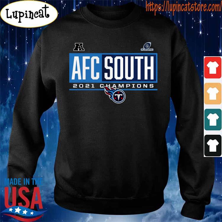 Tennessee Titans AFC South Division Champions 2021 Shirt - Trends Bedding