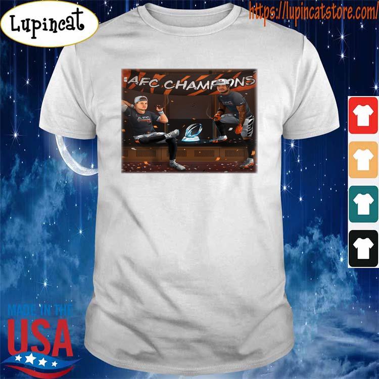 Bengals Joe Burrow and Ja'marr Chase AFC Championship Shirt, hoodie,  sweater, long sleeve and tank top