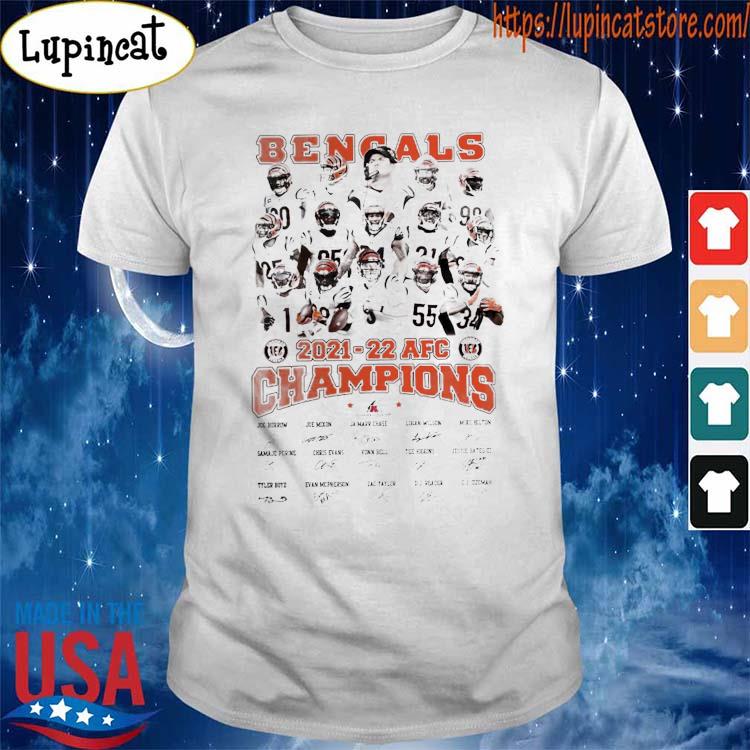 Cincinnati bengals 2022 2023 afc champions football shirt, hoodie, sweater,  long sleeve and tank top