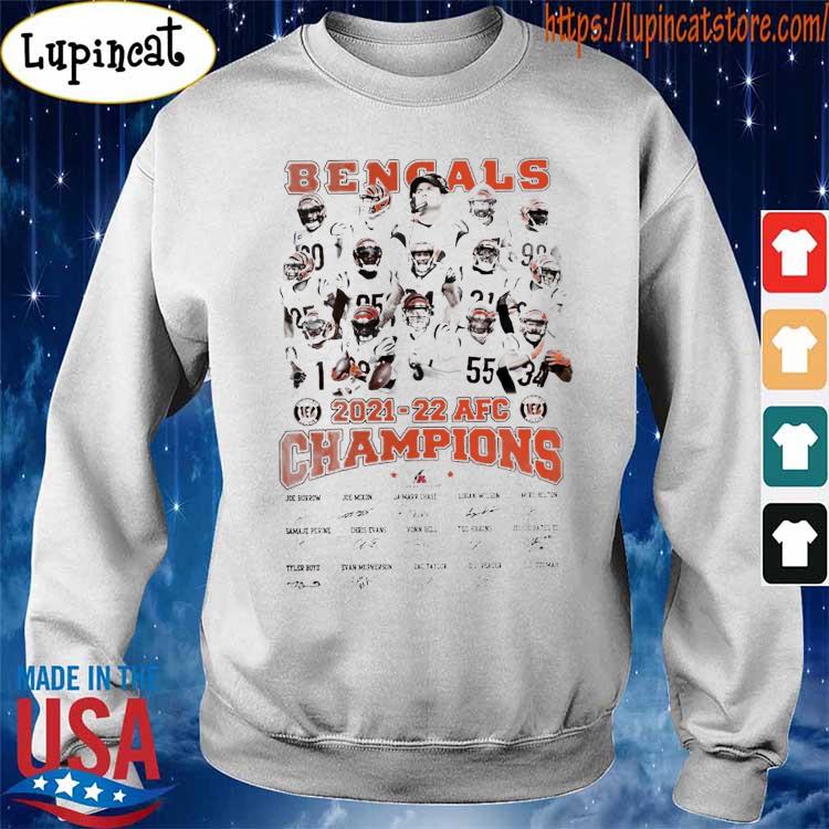 2021 AFC Championship Champions Cincinnati Bengals 1981 2021 shirt