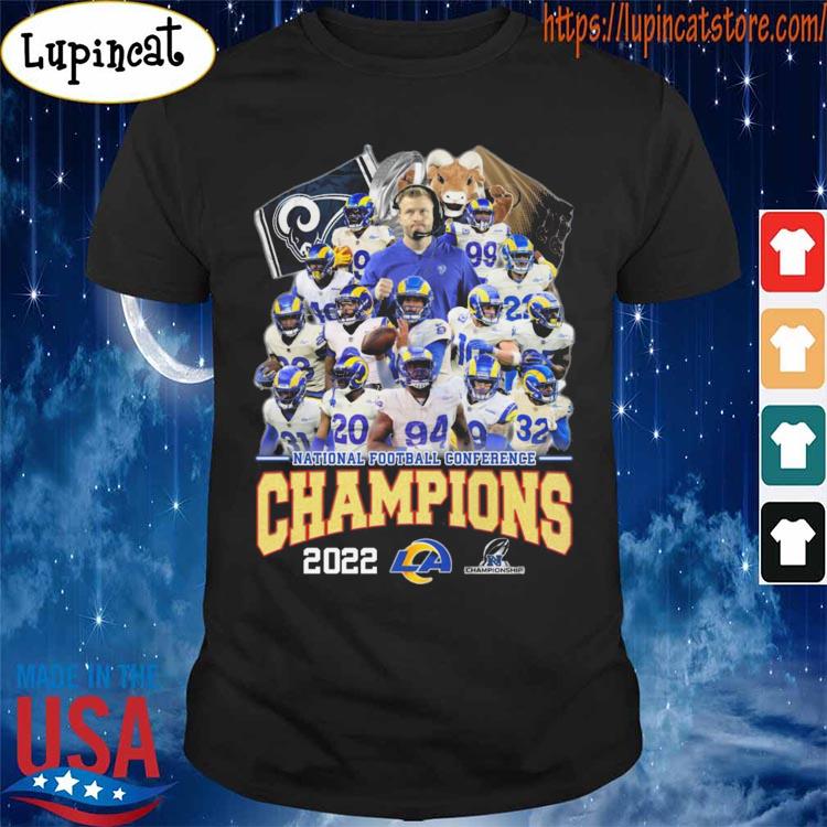 Los Angeles Rams Conference Championship 2022 New Design T-Shirt