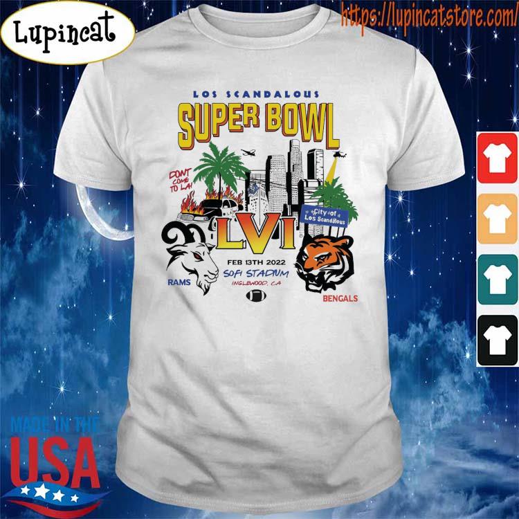 Los Angeles Rams vs Cincinnati Bengals Super Bowl 2022 shirt, hoodie,  sweater, long sleeve and tank top