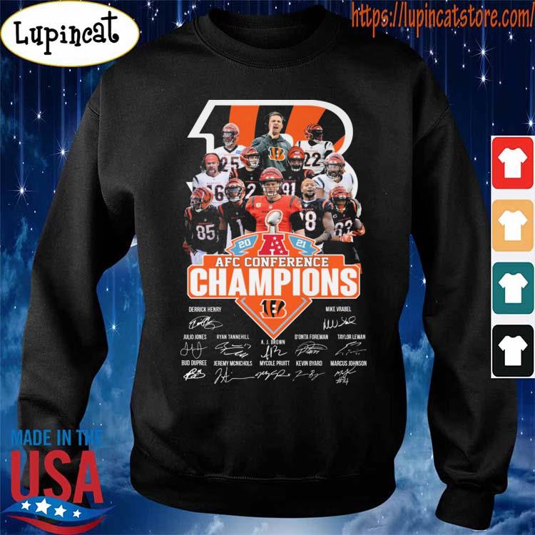 Official Cincinnati Bengals 2022 AFC Conference Championship T-Shirt,  hoodie, sweater, long sleeve and tank top