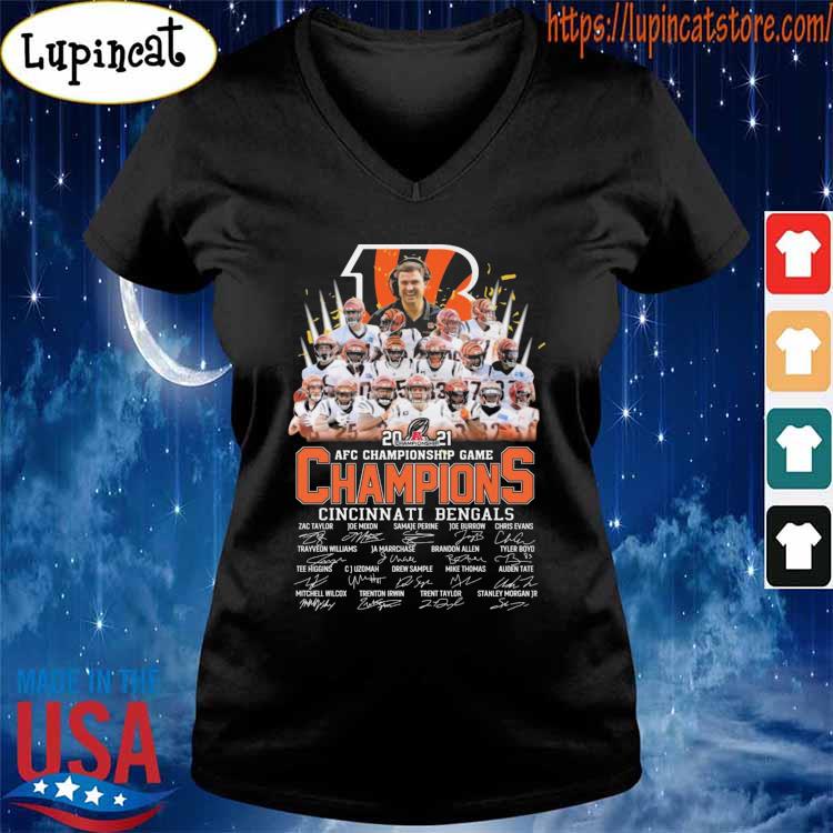 Super Bowl Lvi 2022 Champions Cincinnati Bengals Football Signatures Shirt,  hoodie, sweater, long sleeve and tank top