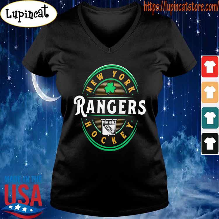 New York Islanders Fanatics Branded Black St. Patrick's Day Forever Lucky T- Shirt, hoodie, sweater, long sleeve and tank top