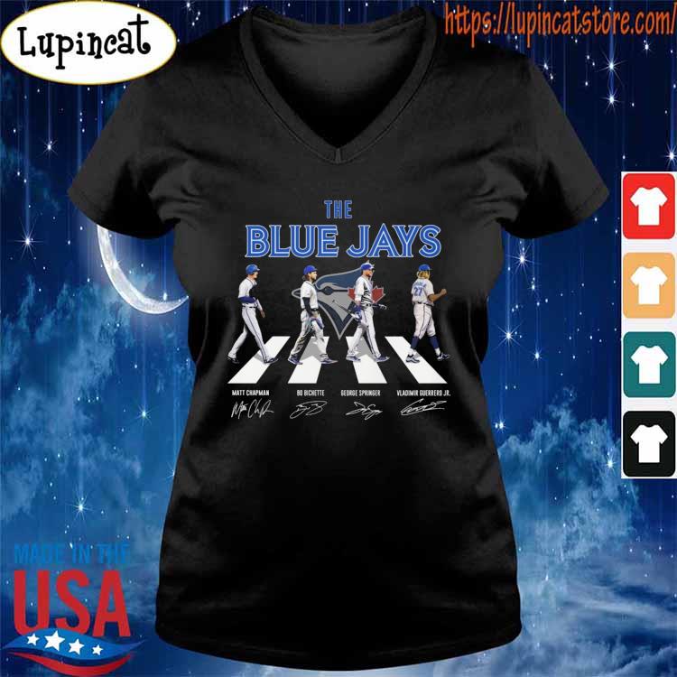 Toronto Blue Jays Team Abbey Road 2023 Signatures Shirt