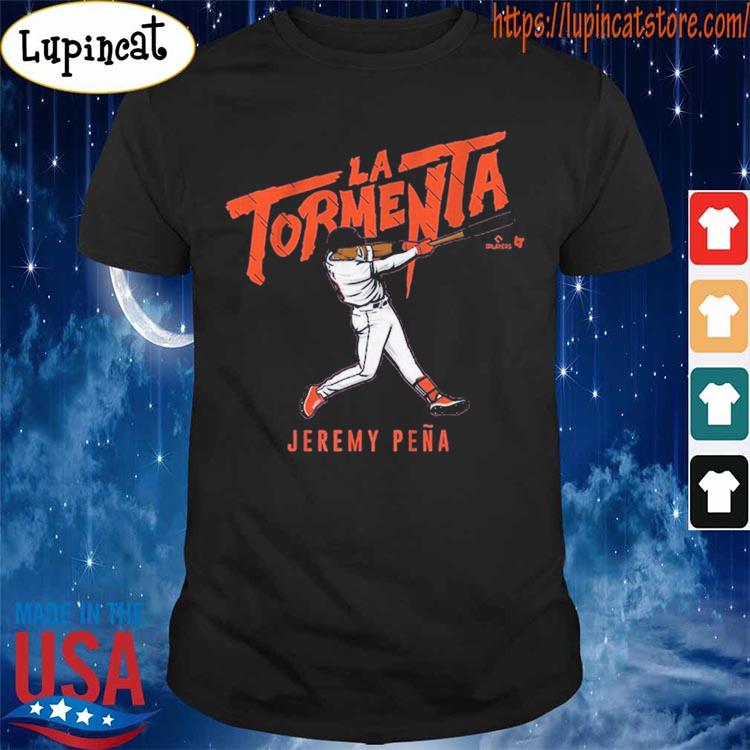 Jeremy Peña La Tormenta Houston shirt, hoodie, sweater, longsleeve and  V-neck T-shirt