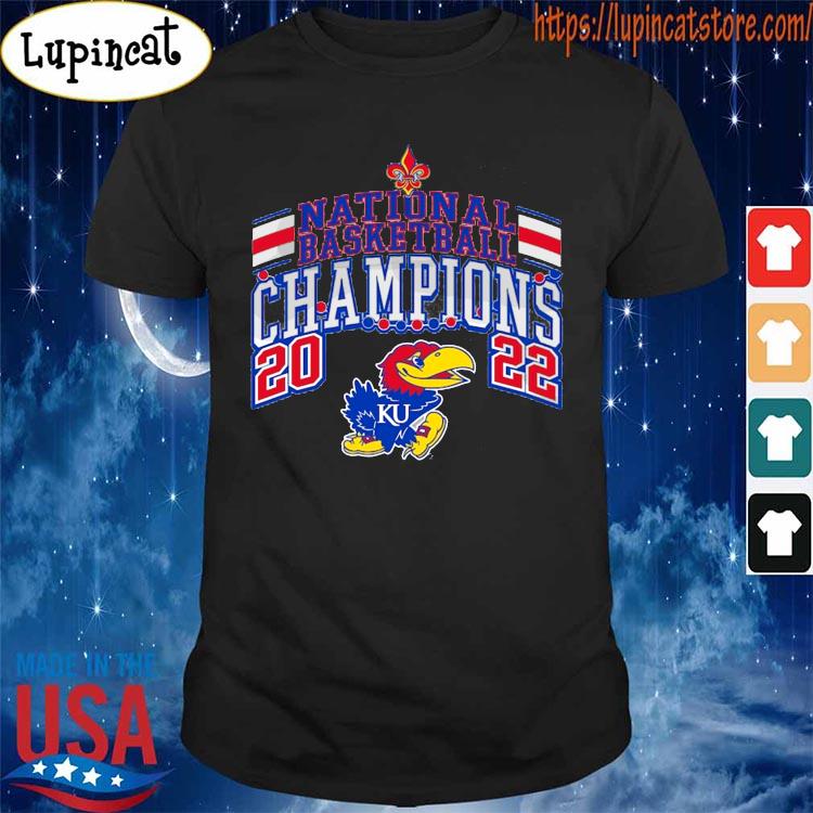 Kansas Jayhawks gear: 2022 NCAA Tournament champions T-shirts