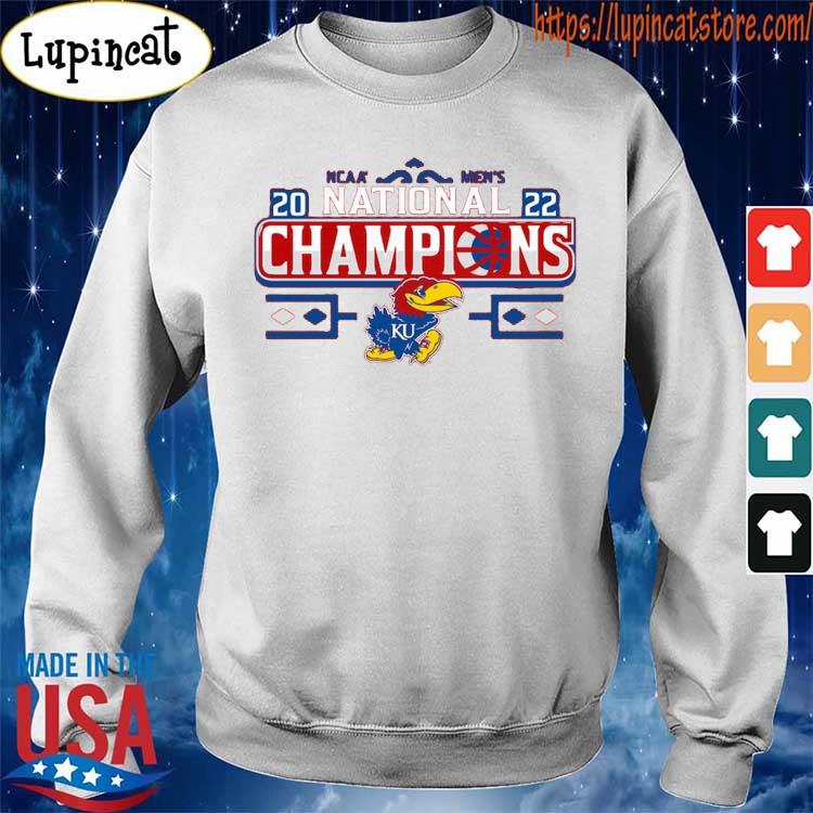 Kansas Jayhawks Blue 84 2022 NCAA Men's Basketball National Champions  Bracket T-Shirt, hoodie, sweater, long sleeve and tank top