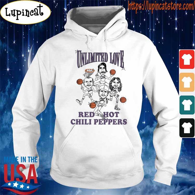 Los Angeles Lakers Unlimited Love Red Hot Chili Peppers T-Shirt