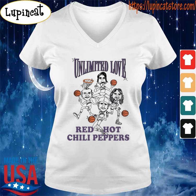 Los Angeles Lakers Unlimited Love Red Hot Chili Peppers T-Shirt