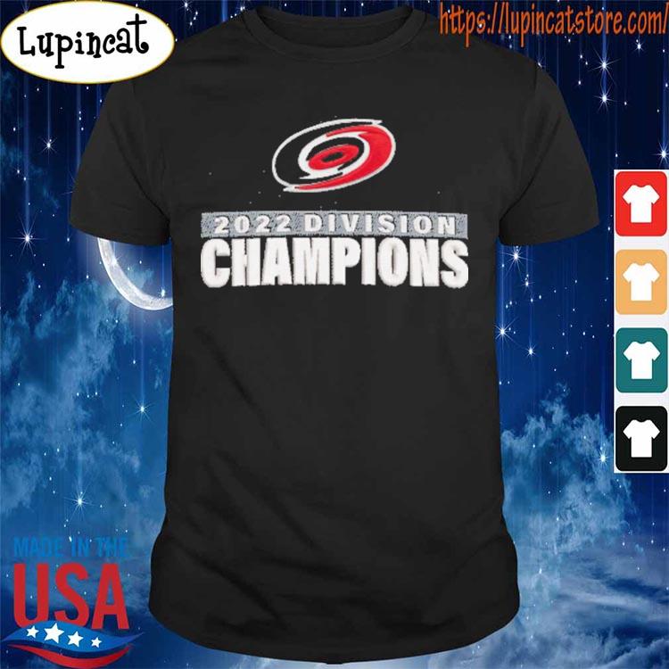 Carolina Hurricanes 2022 Locker Room Division Champions Shirt ...