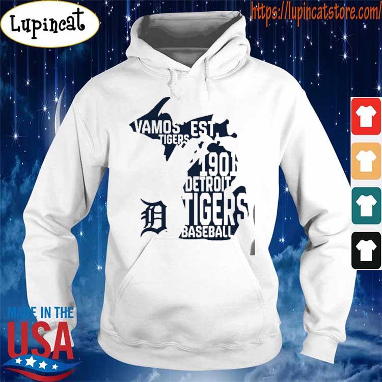 Detroit Tigers Fanatics Hometown Hot Shot T-Shirt - Kingteeshop