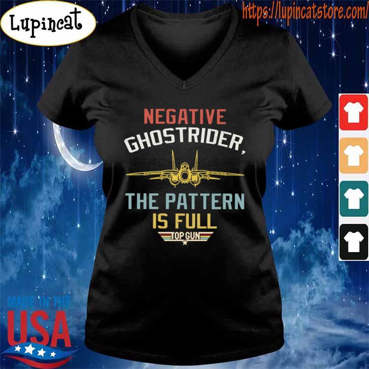 Negative ghostrider the pattern is full top gun vintage t-shirt by