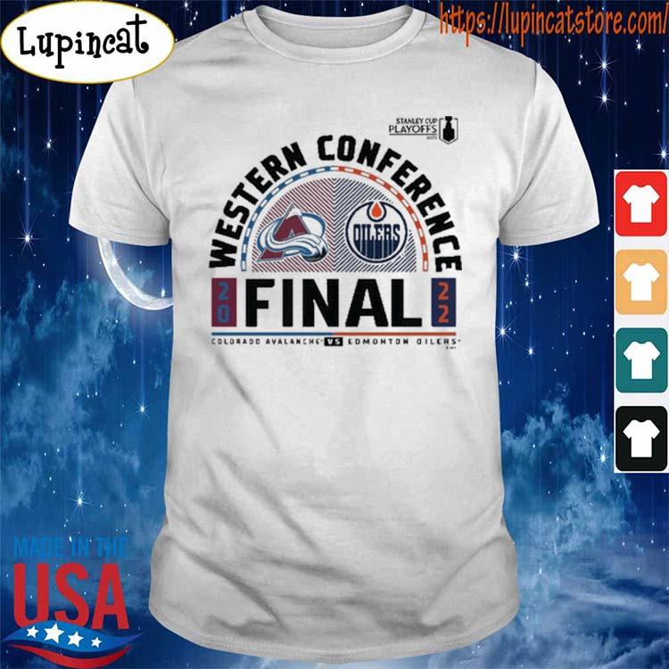 Colorado Avalanche Vs Edmonton Oilers Western Conference Final 2022 Stanley  Cup Playoffs shirt, hoodie, sweater, long sleeve and tank top