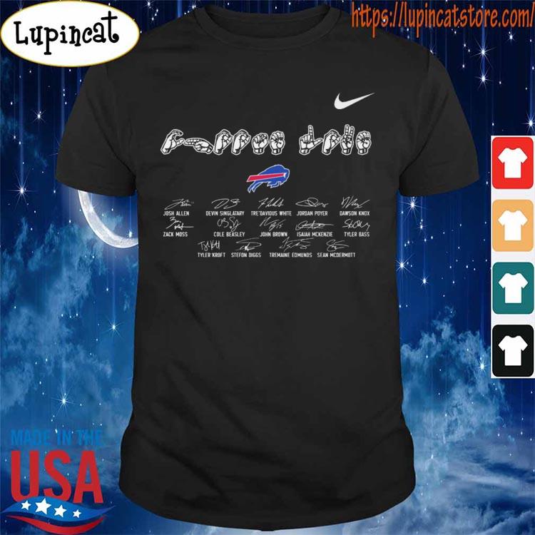 Official Buffalo Bills Stefon Diggs And Josh Allen Signatures t-shirt,  hoodie, sweater, long sleeve and tank top