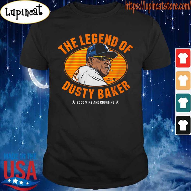 The legend of dusty baker shirt, hoodie, sweater, long sleeve and