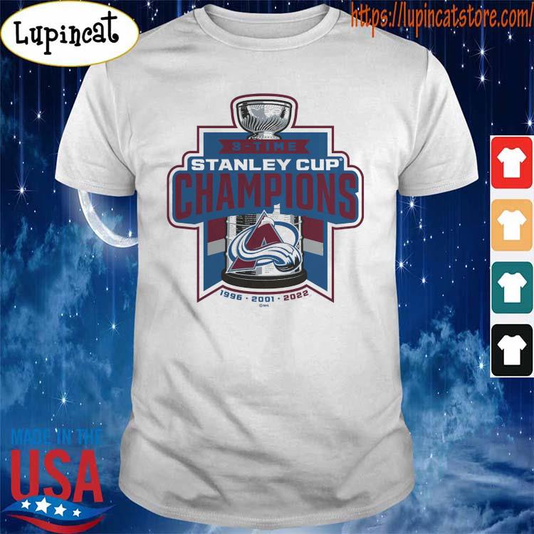 Colorado Avalanche Stanley Cup Champion Nhl 1996 2001 2022 Shirt, hoodie,  sweater, long sleeve and tank top