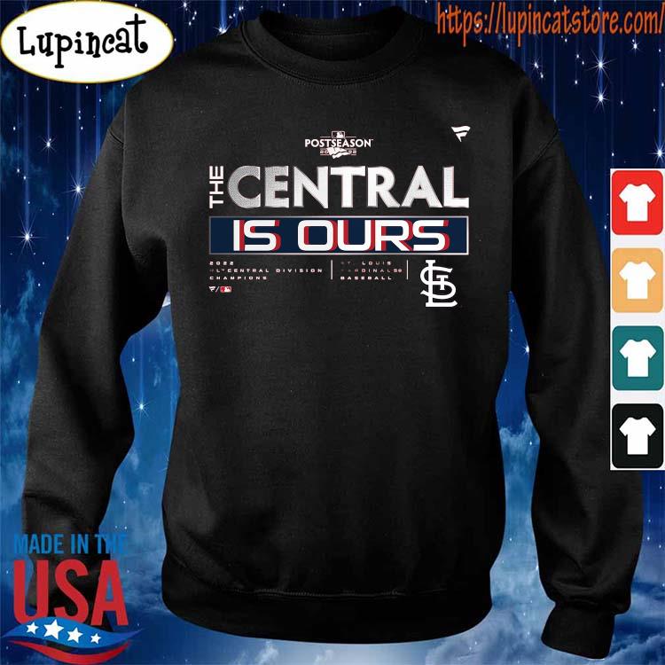 St. Louis Cardinals Postseason NL Central Champions 2022 T-shirt, hoodie,  sweater, long sleeve and tank top