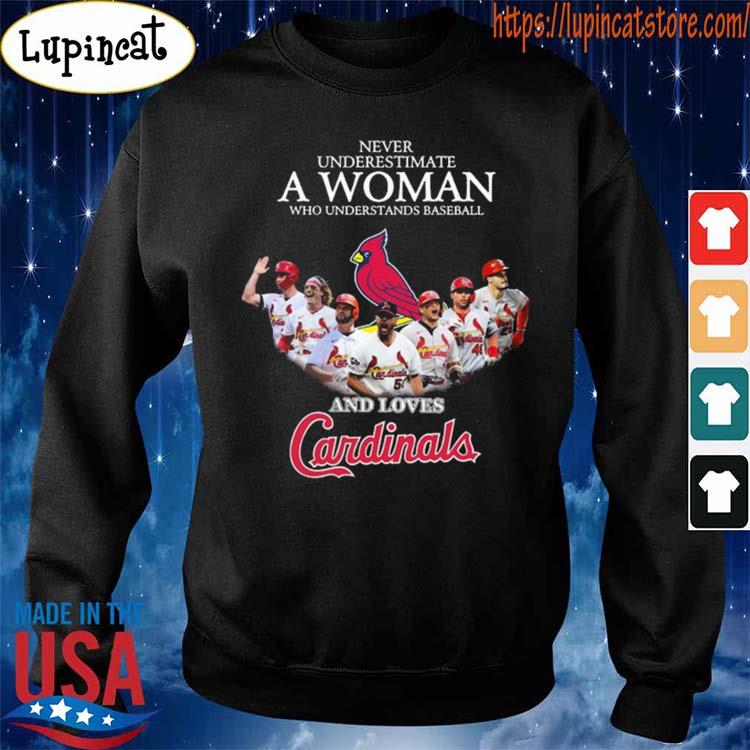 Female St. Louis Cardinals Sweatshirts in St. Louis Cardinals Team