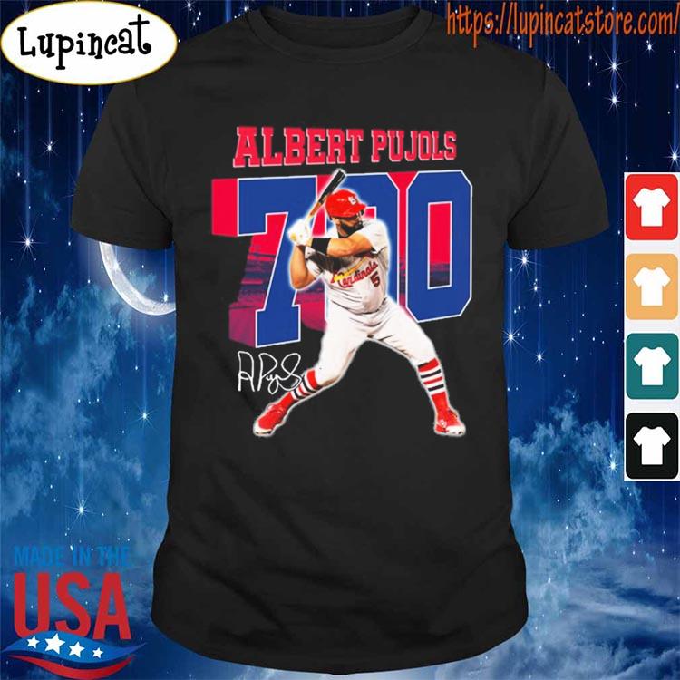 Albert Pujols 700 Career Home signature shirt, hoodie, sweater