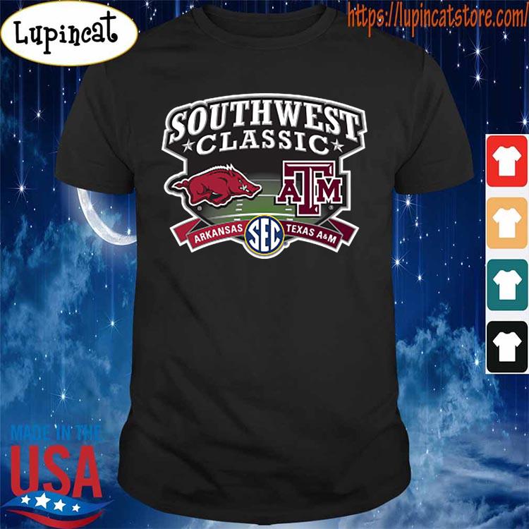 Arkansas vs Texas A&M 2022 SEC Southwest Classic shirt