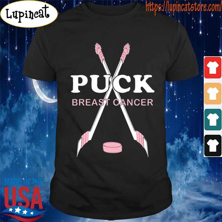 Breast Cancer Awareness Hockey Puck Breast Cancer Shirt