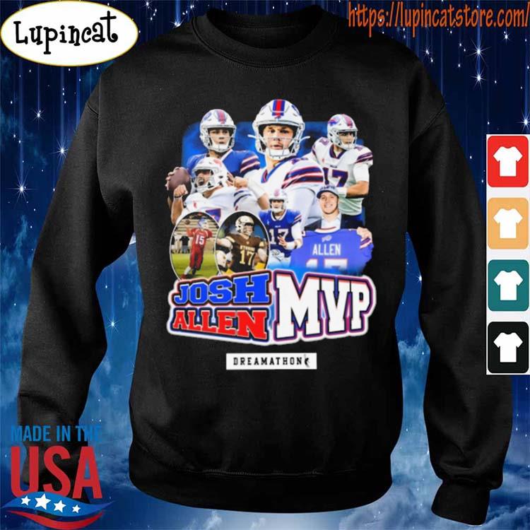 Buffalo Bills Josh Allen MVP Dreamathon 2022 shirt, hoodie, sweater, long  sleeve and tank top