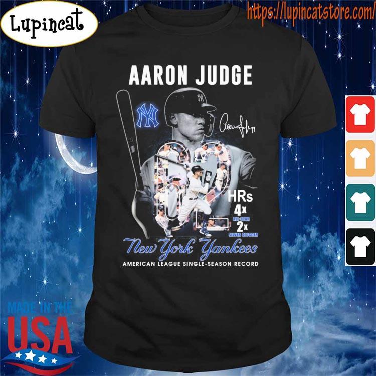 Aaron Judge 62 Home Run New York Yankees signature shirt, hoodie