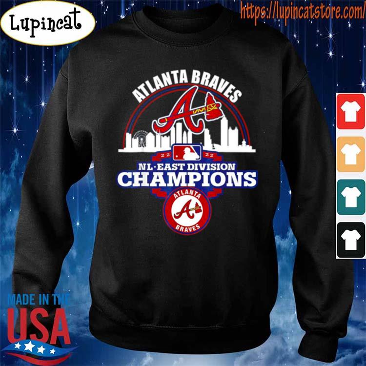 Atlanta Braves MLB 2022 NL east Division Champions shirt, hoodie