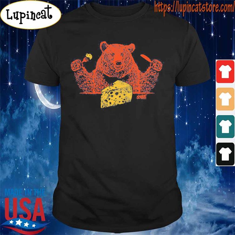 Chicago Bears mascot let's eat Cheese shirt, hoodie, sweater, long sleeve  and tank top