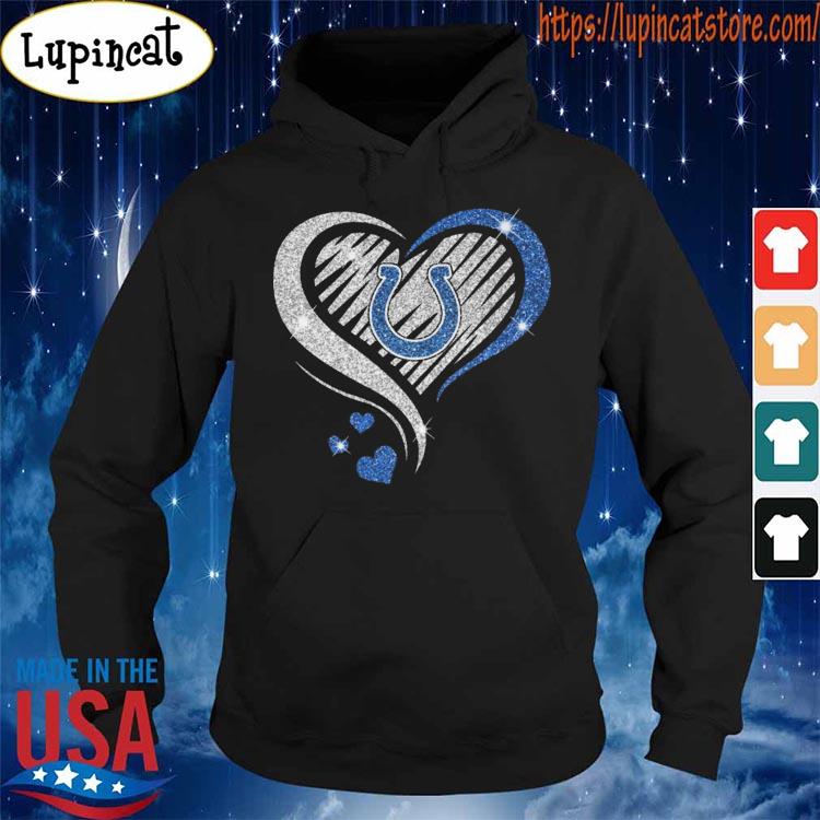 Indianapolis Colts football Heart Diamond shirt, hoodie, sweater