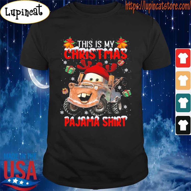 Pixar Tow Mater This Is My Christmas Pajama Light Shirt hoodie