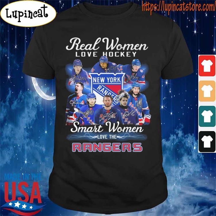 Real women love hockey smart women love the New York Rangers