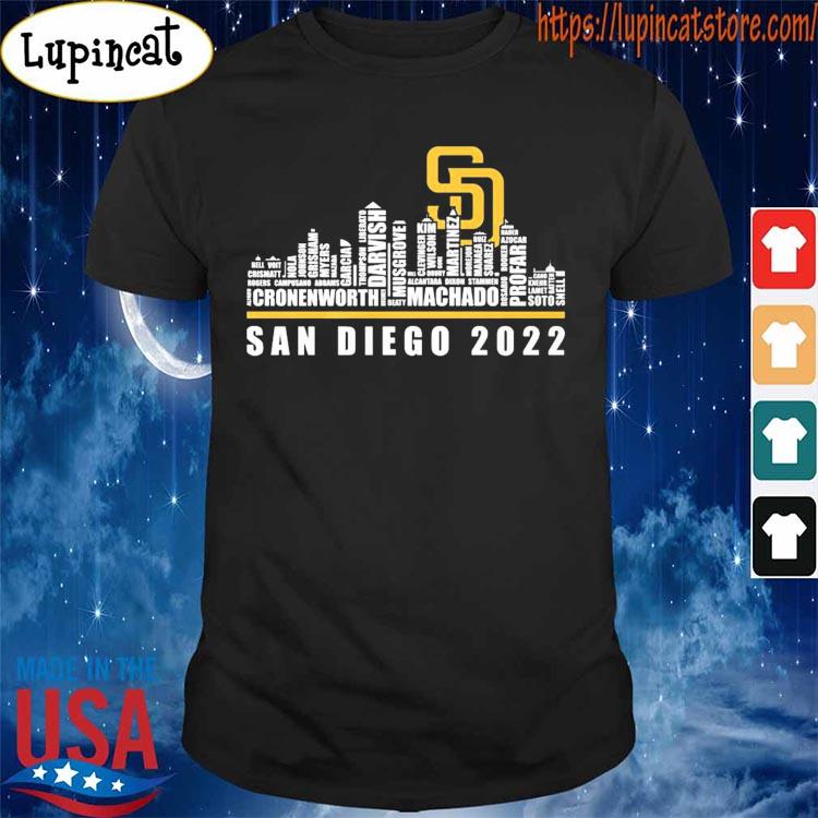 San Diego City Skyline, San Diego Padres Baseball Team champions 2022 T- Shirt, hoodie, sweater, long sleeve and tank top