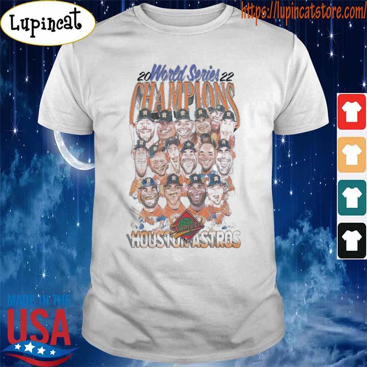 2022 World Series Houston Astros Slumpled Shirt