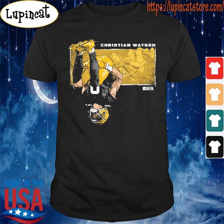 Christian Watson Green Bay Highlight Backflip shirt