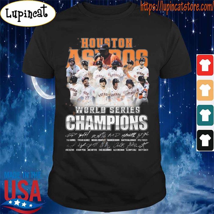 Official Houston astros world series News 2022 T-shirt, hoodie, sweater,  long sleeve and tank top
