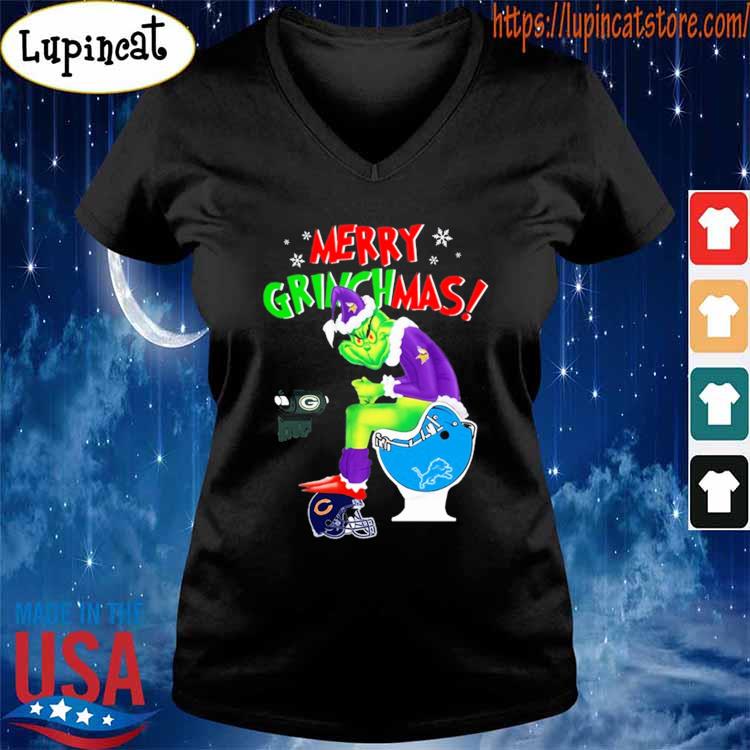 Merry Grinchmas The Grinch Philadelphia Eagles toilet on