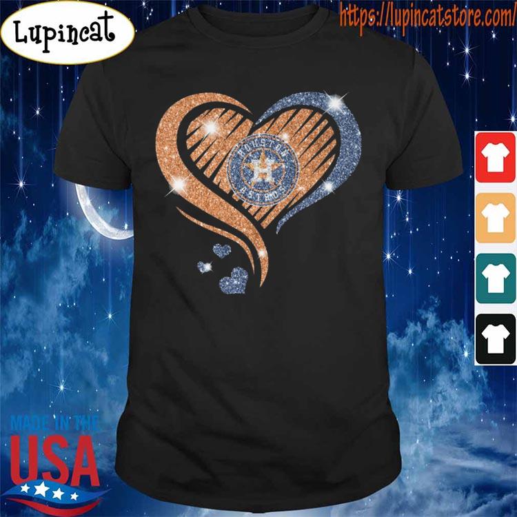 Houston Astros football Heart Diamond shirt, hoodie, sweater, long sleeve  and tank top