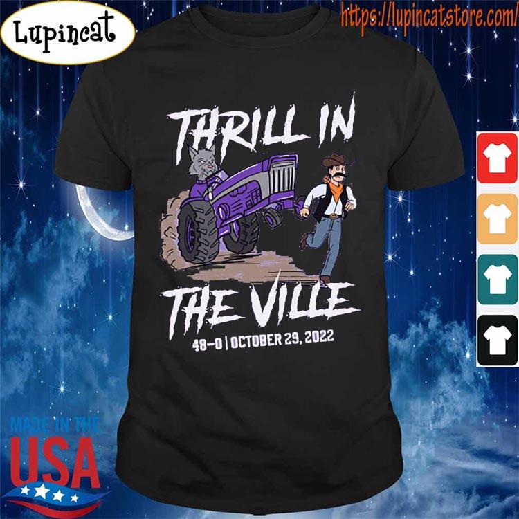 Official Thrill In The Ville 48-0 October 29 2022 shirt