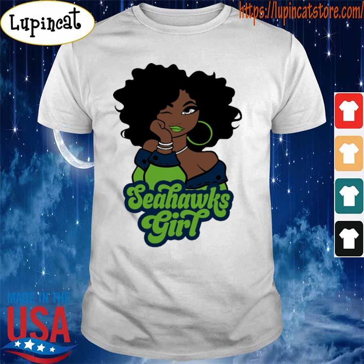 Seattle Seahawks Dope Football Black Girl Shirt, hoodie, sweater, long  sleeve and tank top