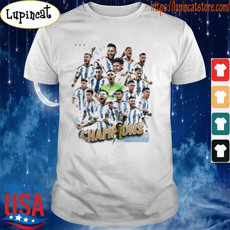 Lionel Messi Argentina World Cup 2022 winners T-shirt, hoodie, sweater,  long sleeve and tank top