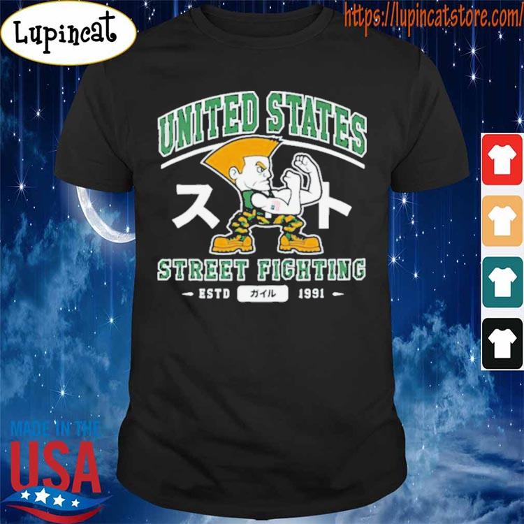 Official United States Street Fighting Estd 1991 Shirt