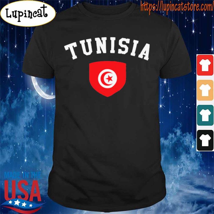 Red Logo Tunisia Supporters shirt