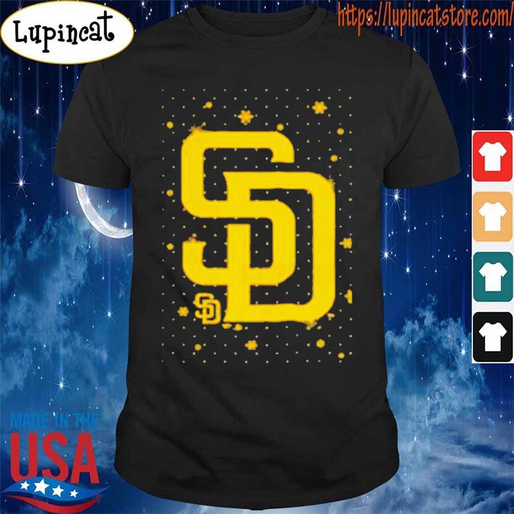 San Diego Padres Sparkle Logo Christmas Shirt