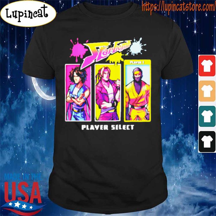 Starbomb Player Select shirt