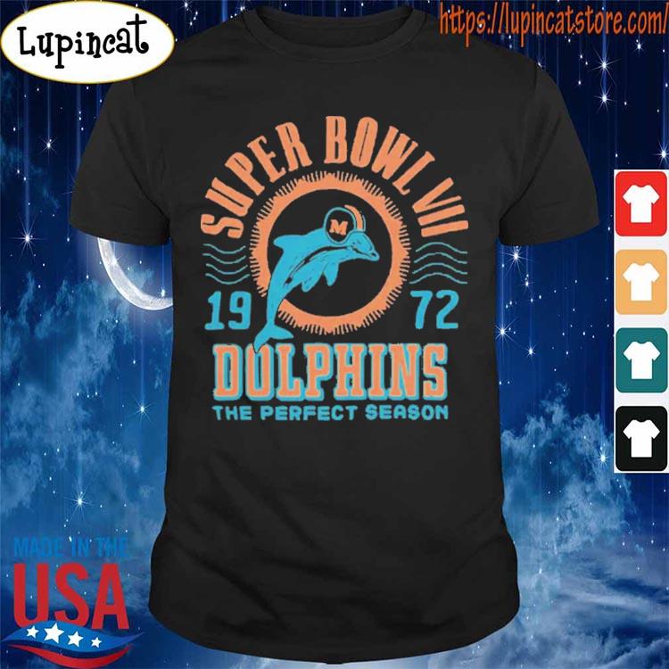 Official miami Dolphins Super Bowl VII 1972 Perfect Season shirt