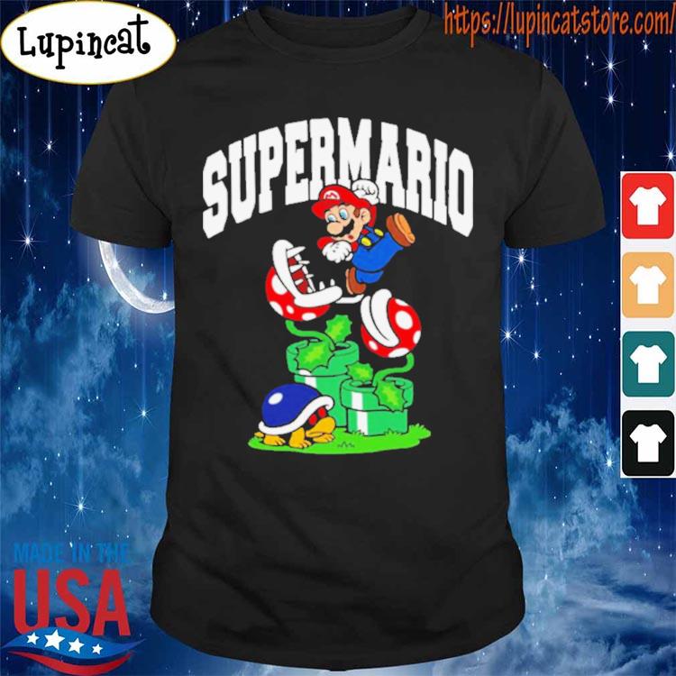 Super Mario The Scary Plant Mario Kart shirt